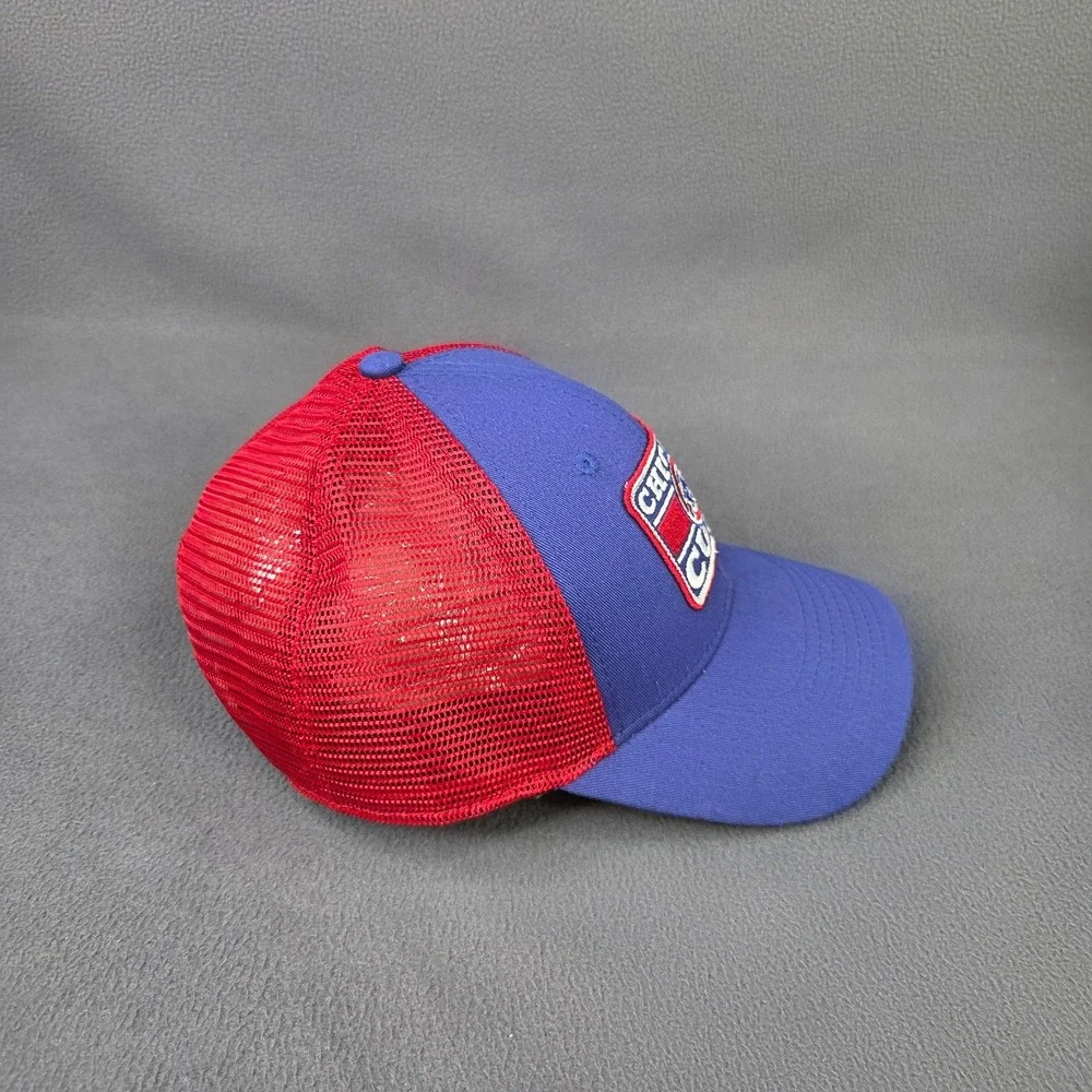 Chicago Cubs Baseball Hat 47 Brand Blue Red Mesh Snapback Youth Adjustable MLB